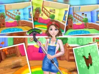 Juegos Cámara de limpieza para niñas Screen Shot 0