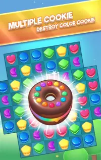 Sweet Cookie - Free match 3 games Screen Shot 3