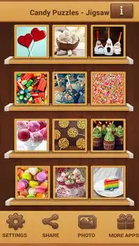 Candy Puzzles - Jigsaw Screen Shot 6