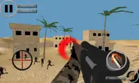 Sniper desert shooting Screen Shot 0