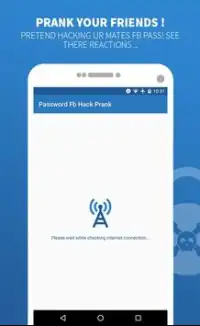 Password fb Hack Prank Screen Shot 1