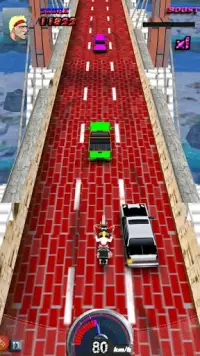 Moto Racing-Trafic 3D Screen Shot 4
