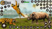 tiger games juegos de animales Screen Shot 4