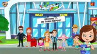 My Town Airport games for kids Screen Shot 0