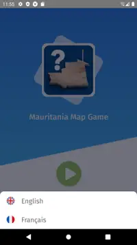 Mauritania: Regions & Provinces Map Quiz Game Screen Shot 5
