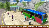 Offroad Uphill Coach Sim: Modern Bus Driving Game Screen Shot 1