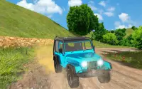 Offroad গাড়ী ড্রাইভিং: 4x4 বন্ধ রাস্তা সমাবেশ Screen Shot 2