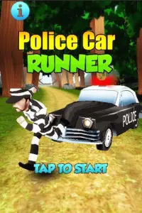 Police Car Runner Flucht Screen Shot 0