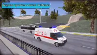 cidade Ambulância resgate missão & dirigindo jogos Screen Shot 4