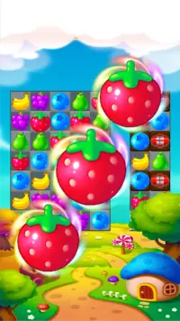 Farm Wonder Girl - Match 3 Fruit Puzzle Game Screen Shot 2