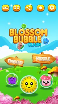 Blossom Bubble Clash Screen Shot 1