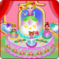 Baby Princess Cake Cooking