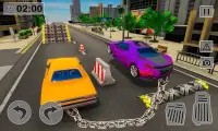 Chained Car Crash: Extreme Car Drag Racing Game Screen Shot 0