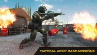 FPS Shooting Commando Warfare: Geheimes Missionssp Screen Shot 0