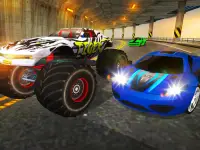 Crazy Car против монстра Racer Screen Shot 7