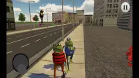 Frog Simulator City Free Screen Shot 6