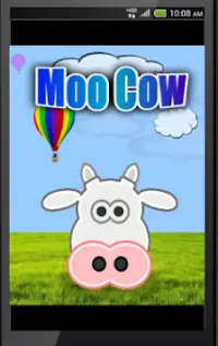 Moo Cow -  Fun Talking Animal Screen Shot 0