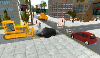 Real City Road Construction 3D Screen Shot 1