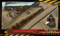 Gunship Perang 3D Bullet Train Screen Shot 1