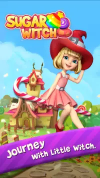 Sugar Witch - Sweet Match 3 Puzzle Game Screen Shot 4