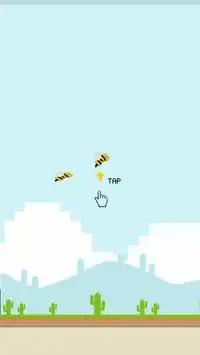 Flappy Bee Screen Shot 1