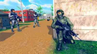 Mission Games - US Army Commando Attack Game Screen Shot 1