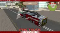 Fire Truck Driver Screen Shot 0