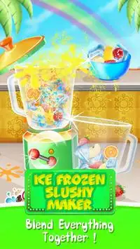 Ice Frozen Slushy Maker Screen Shot 4