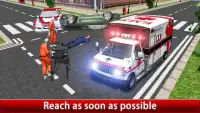 مدينة سيارة إسعاف إنقاذ واجب Screen Shot 3