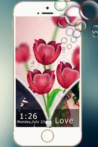 Couple Zipper Lock Screen Screen Shot 4