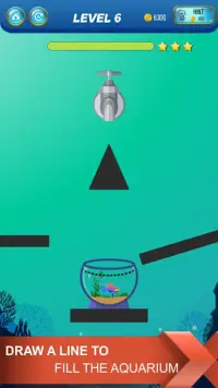 Save The Fish - Physics Puzzle Game Screen Shot 1