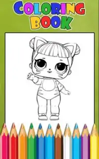 How To Color LOL Surprise Doll -lol ball pop 1 Screen Shot 2