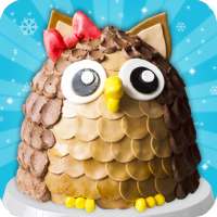 Unicorn Rainbow Owl Cake! Sensasi Memasak Terbaru
