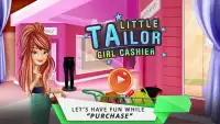 Little Tailor Girl Cashier Shop Cash Register Screen Shot 14