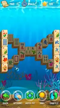 Mahjong - Ocean Fish Screen Shot 4