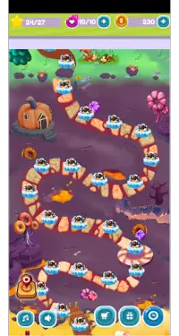 Candy Blast World: Cookie & Candy Smasher Screen Shot 6