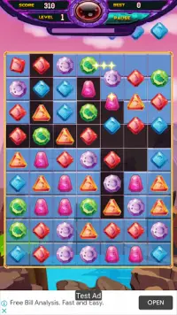 Jewel Match Puzzle Game Screen Shot 1