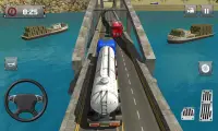 Oil Tanker Truck Driving Game Screen Shot 0