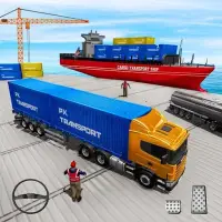 Cargo Transport Truck Driving Screen Shot 0