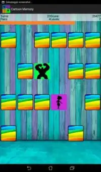Memory Game Cartoons Screen Shot 3