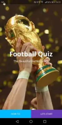 Football Quiz - The Beautiful Game Screen Shot 0
