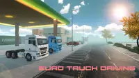 Euro Truck Driving:Truck Games Screen Shot 0