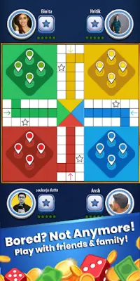 Ludo Jim: Permainan Papan Ludo Screen Shot 5