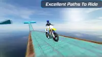 Bike Racing in sky 3D Screen Shot 3