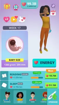 엄마와 아기 - 3D 임신 시뮬레이터 Screen Shot 6