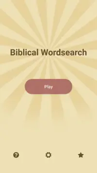 Biblical word search Screen Shot 0