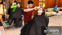 Virtuale Barber Shop Hair Salon Beard Giochi Shave Screen Shot 4