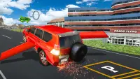 फ्लाइंग कार गेम - प्राडो कार पार्किंग गेम्स 3 डी Screen Shot 11