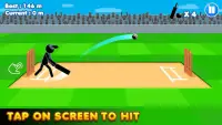 Stickman Cricket - Super Cricket Games Screen Shot 1