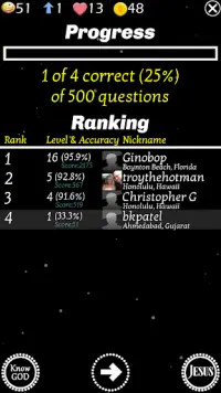 Play The Exodus Bible Trivia Quiz Game Screen Shot 4